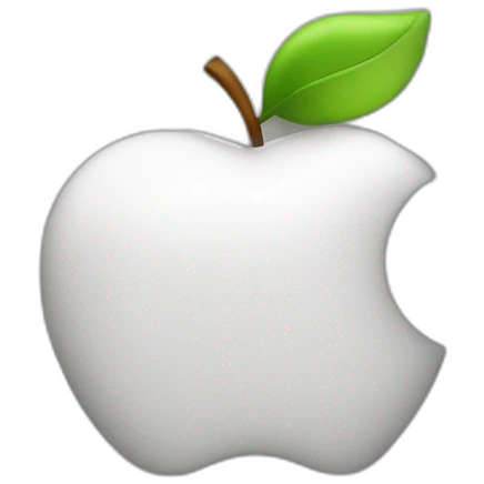 Apple logo White emoji