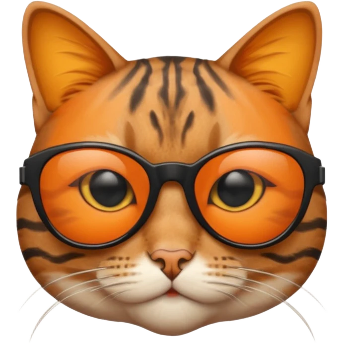Cat wearing sunglasses emoji