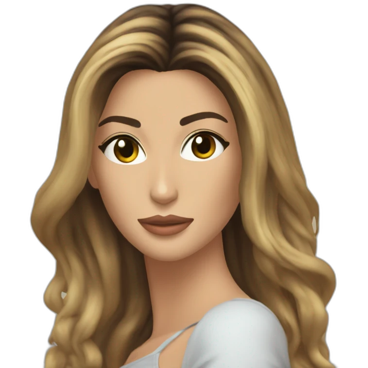 Belen Rodriguez emoji