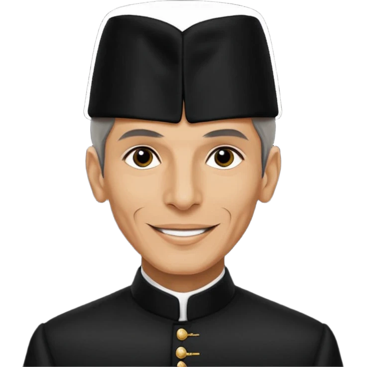 Quaid e aazam Muhammad ali jinnah emoji