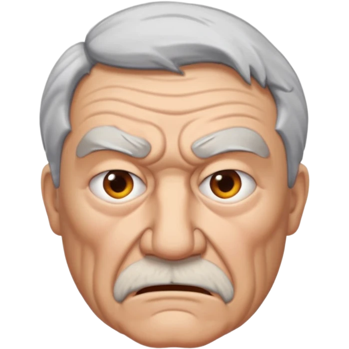 angry grandpa emoji