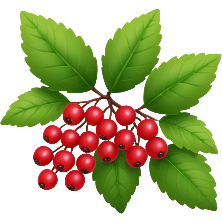 berry bush emoji