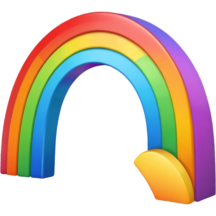 rainbow emoji