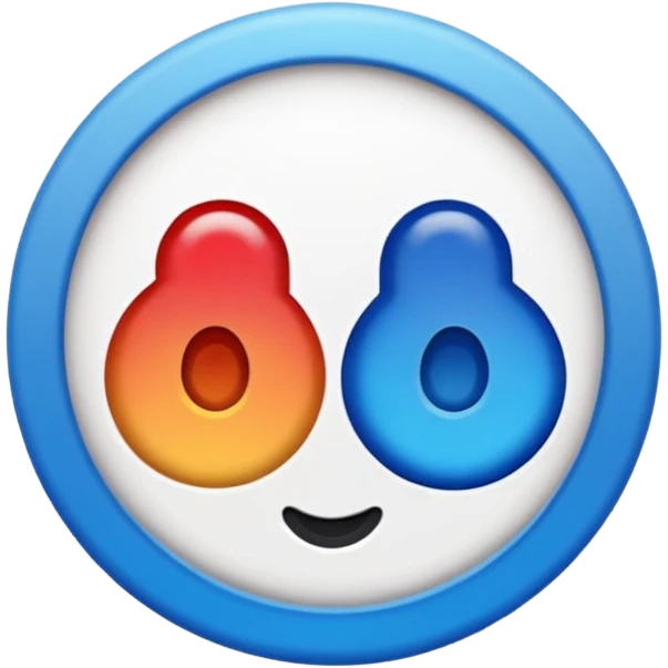 Create a emoji of realistic Instagram blue tick emoji