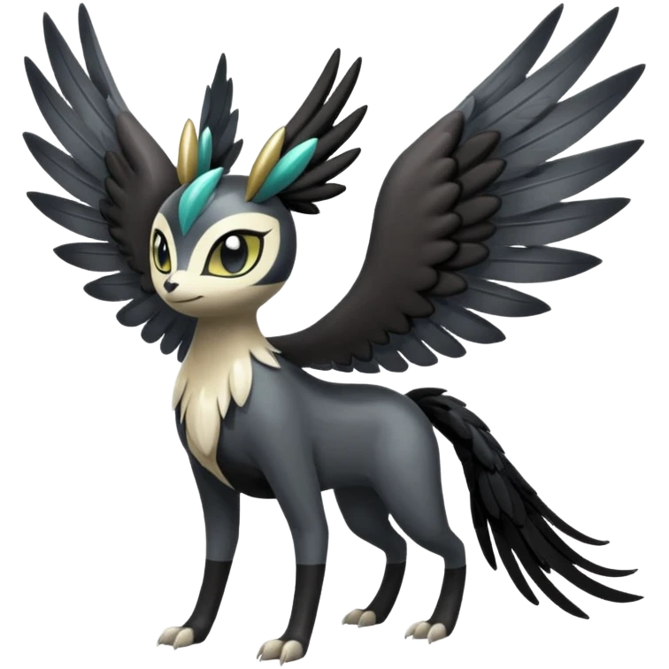 Meloetta-Nargacuga-Pokémon-Fakémon-creature emoji