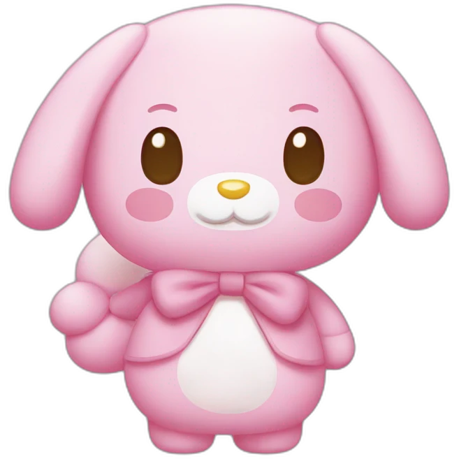 my melody sanrio emoji