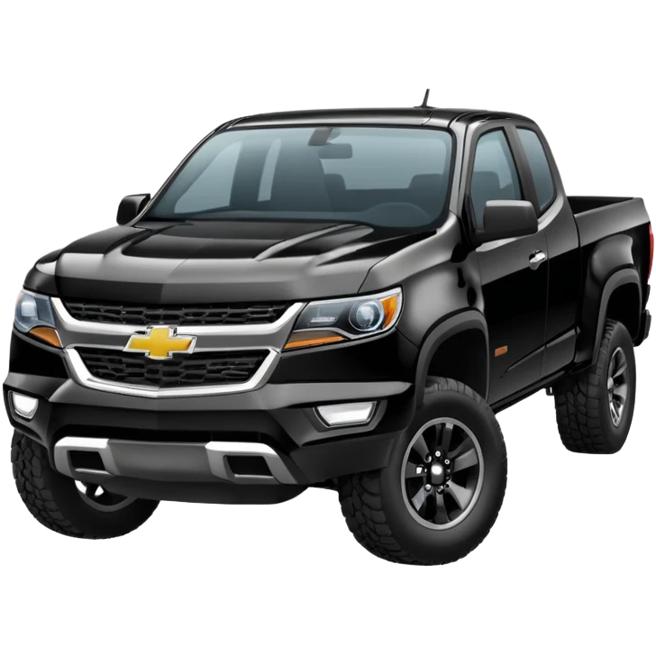 Chevy Colorado black emoji
