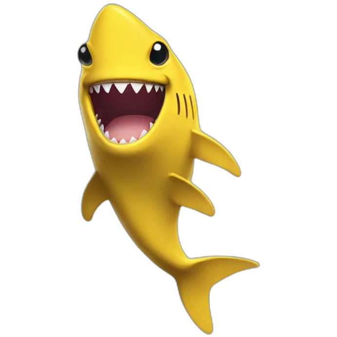 yellow shark emoji