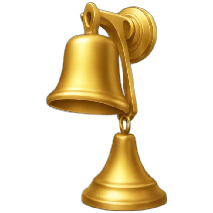 small bell golden emoji