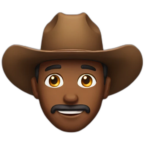 Cowboy emoji