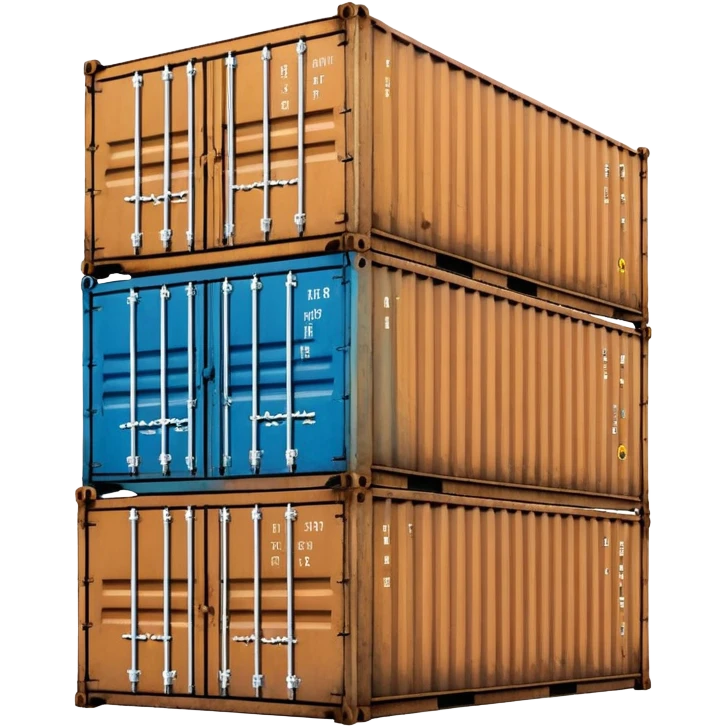 shipping container cargo emoji