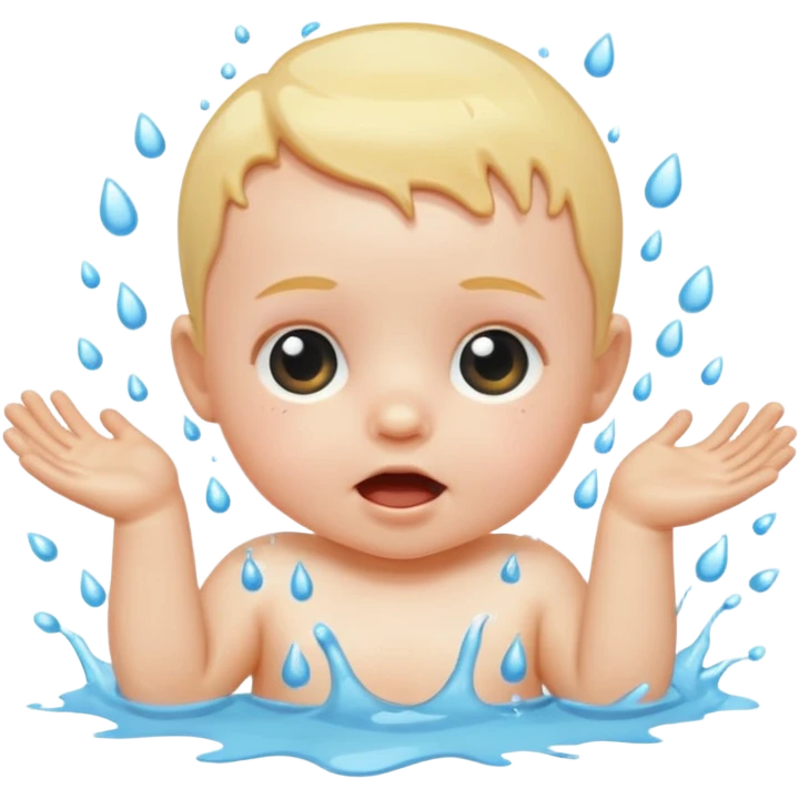 baby in water  emoji