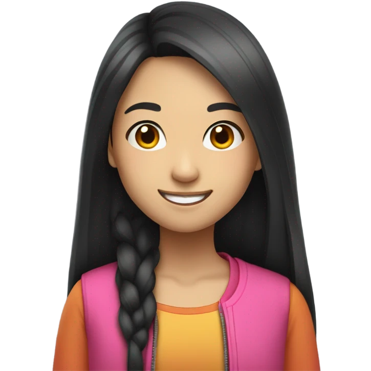 asian girl  emoji