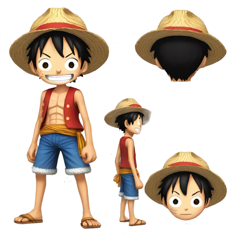 Luffy emoji