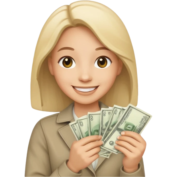 happy cashback emoji