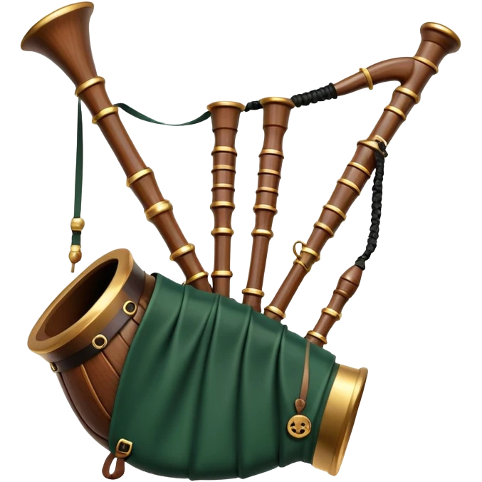 Scottish bagpipes emoji