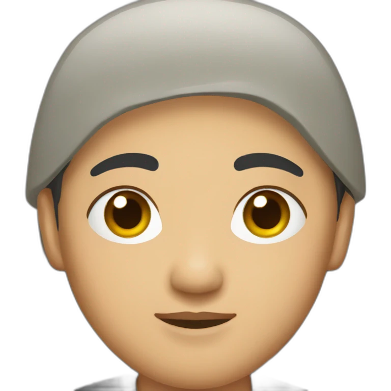 Kyrgyz-Look Asian emoji