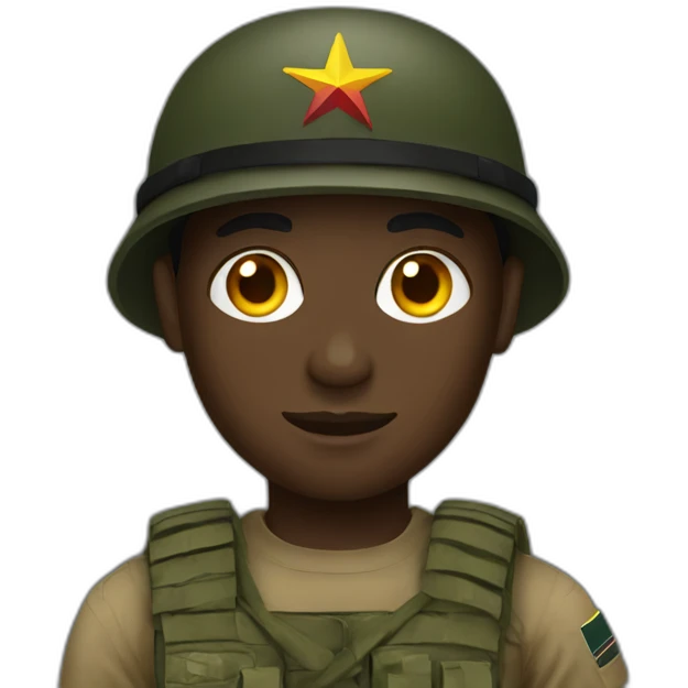 Ghana soldier emoji