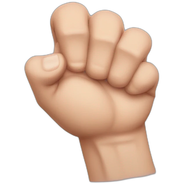 Knuckle emoji