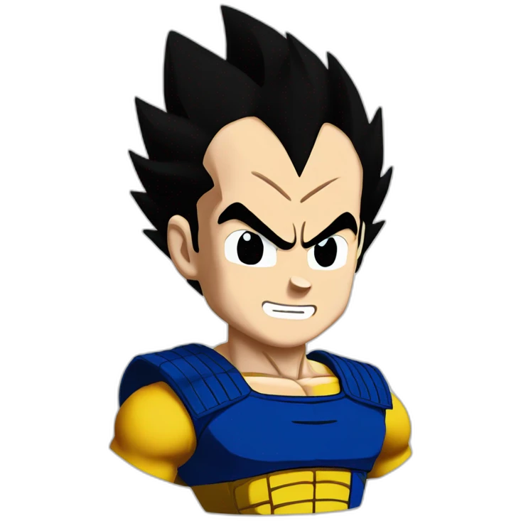 Vegeta saiyan emoji