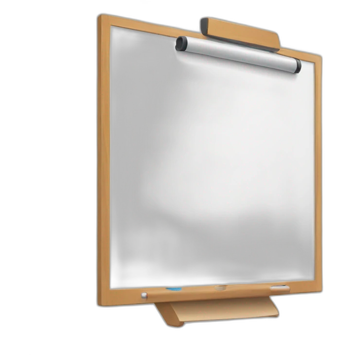whiteboard emoji