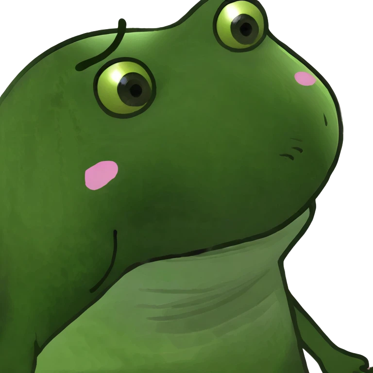 Frog princess  emoji