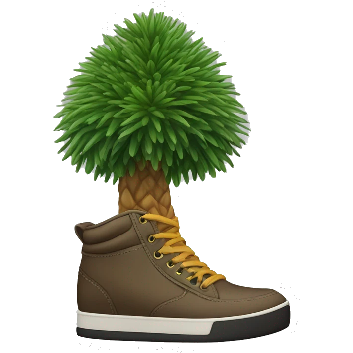 araucaria con zapatillas  emoji