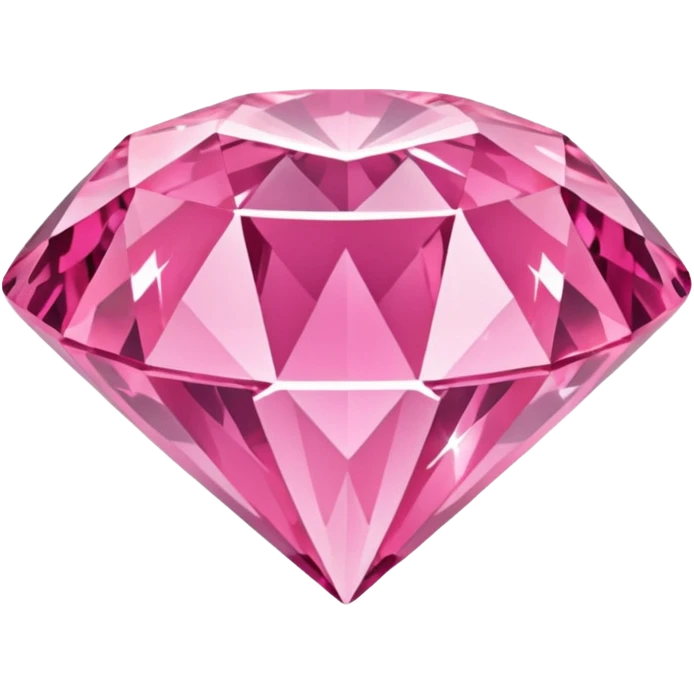 Pink diamond  emoji