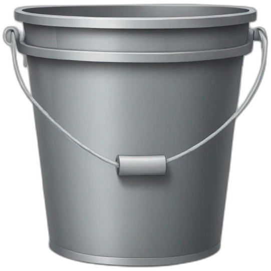 Sad wastebucket  emoji