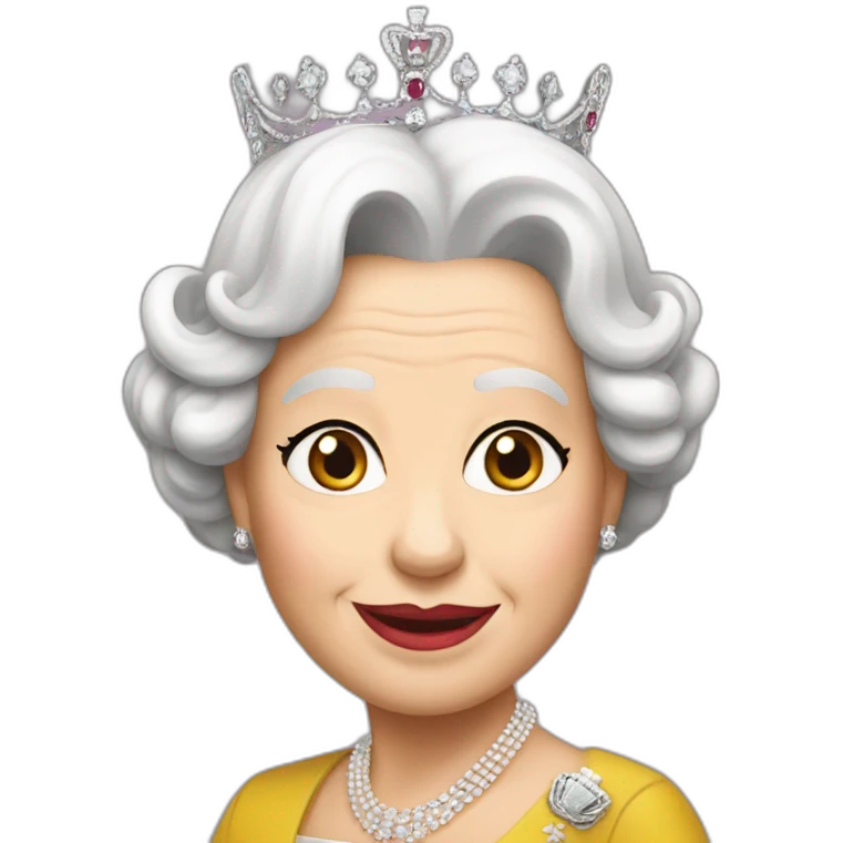 queen elizabeth emoji