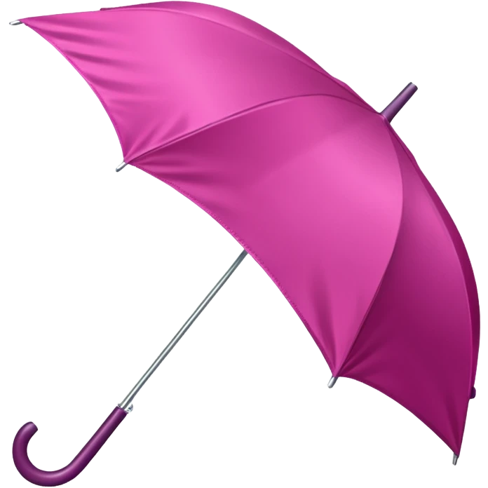 Dark pink umbrella with bow on the holder emoji