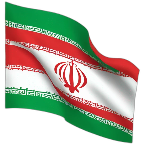 new-flag of iran emoji