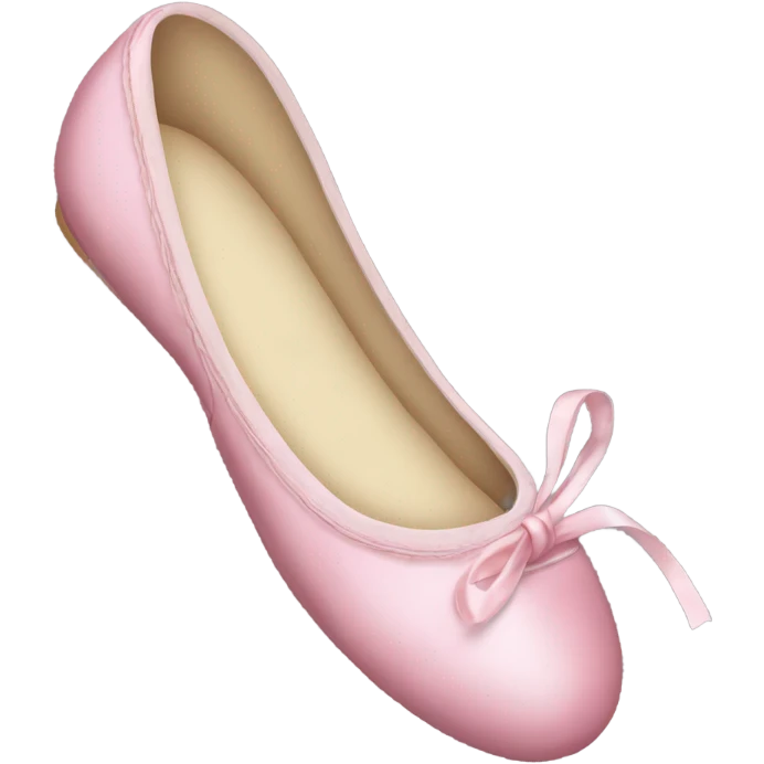 Coquette ballet shoes emoji