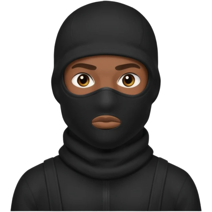 Peux tu me faire un gangster cagouler 🙏🏽  emoji