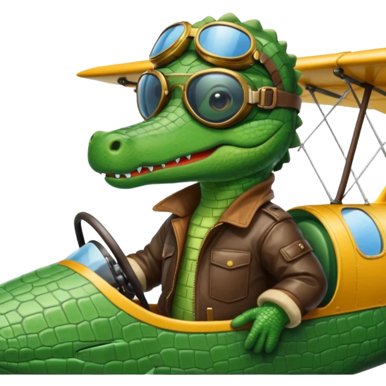 🐊✈️ emoji