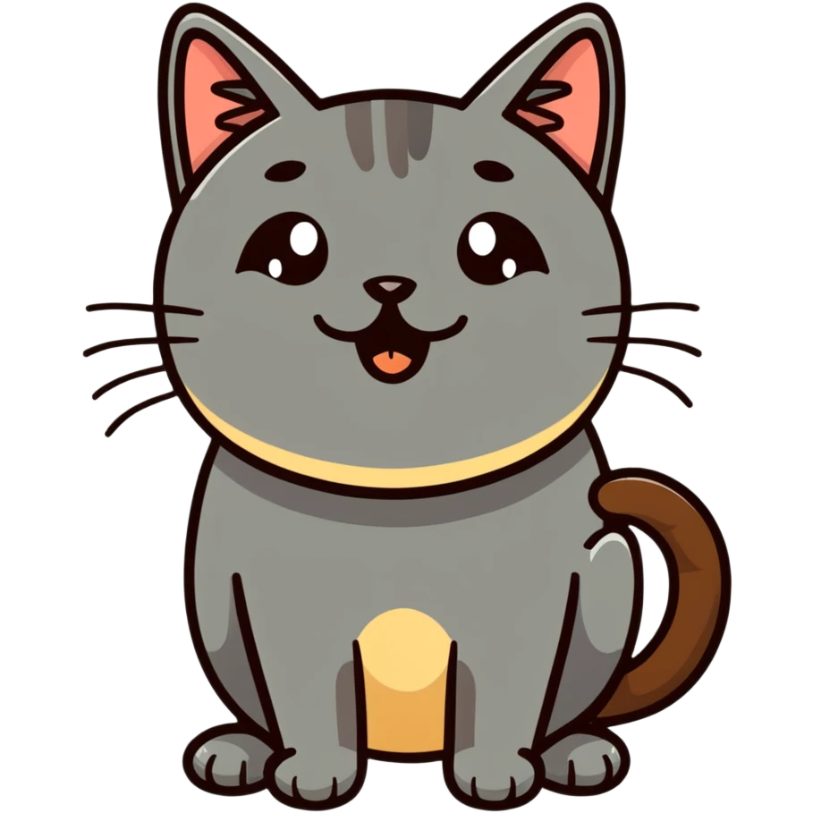 happy poop cat emoji
