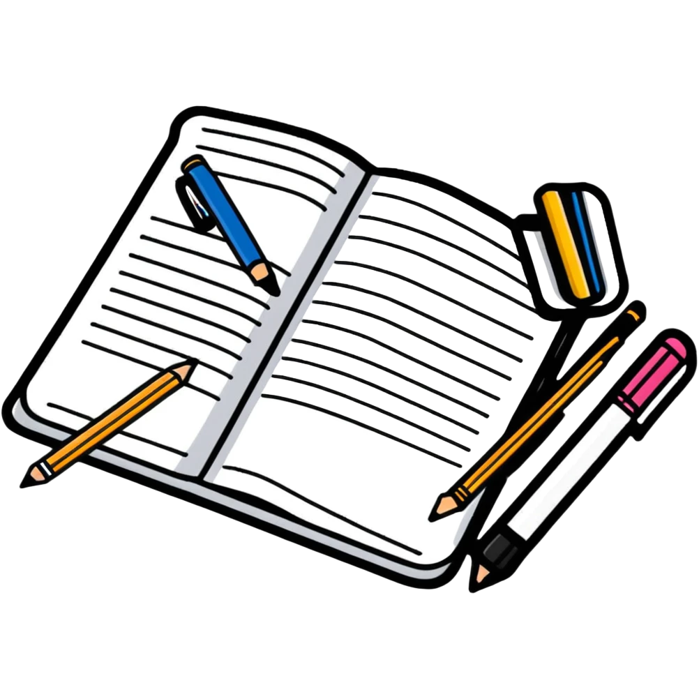 school supplies emoji