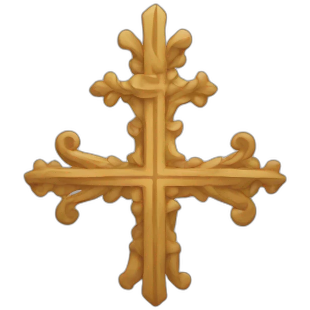 Logo croix bouddiste emoji