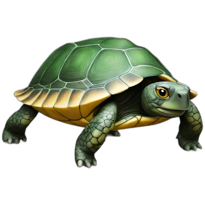 Pied sur tortue emoji