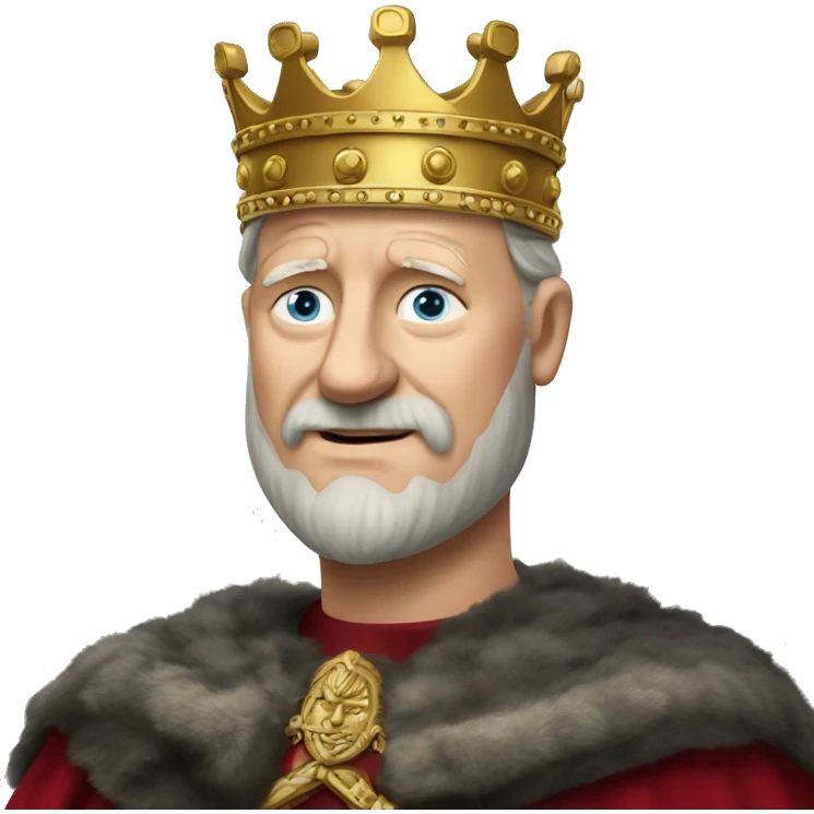 King Harald V emoji