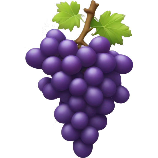 3D Grapes emoji  emoji