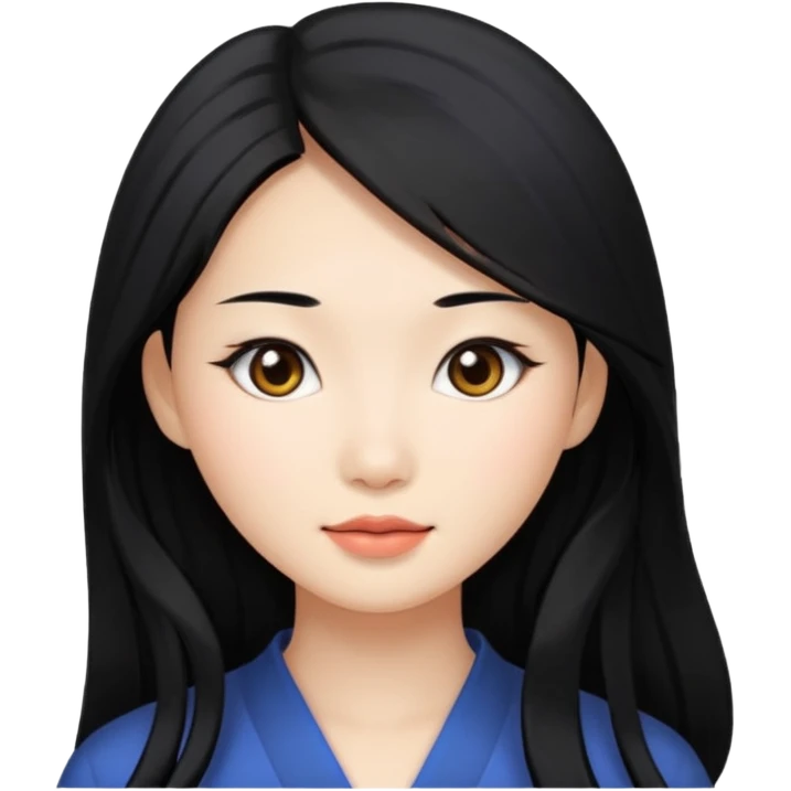 Beautiful Asian woman emoji