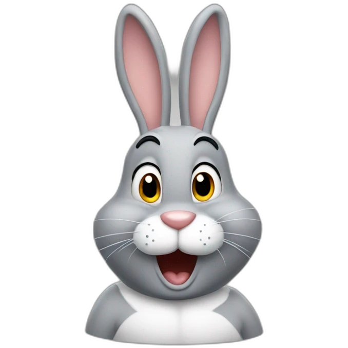fat bugs bunny emoji
