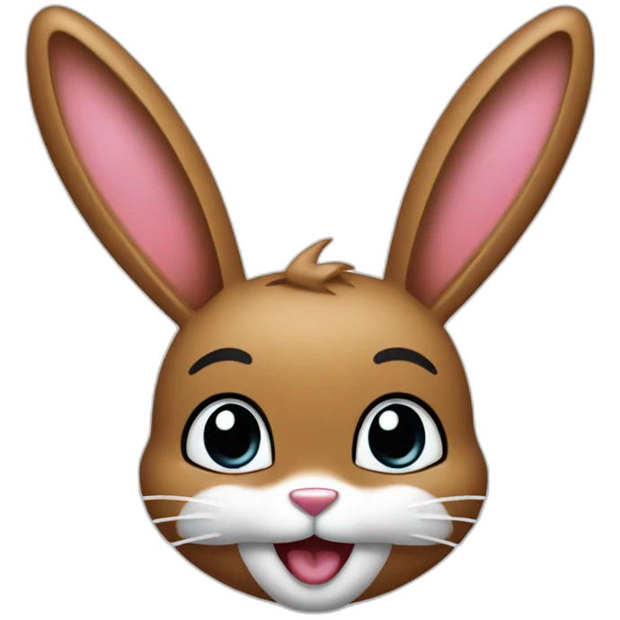 The Playboy bunny is very epathetic and hype. emoji