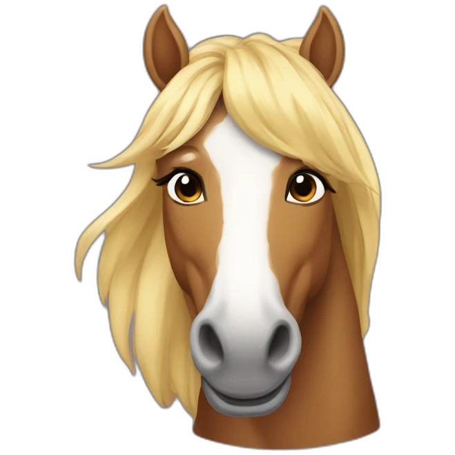 cavalo sorrindo emoji