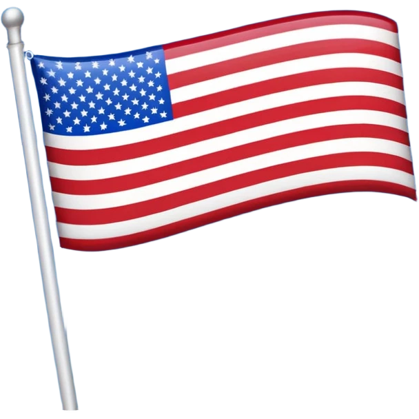 basic upside down US flag emoji