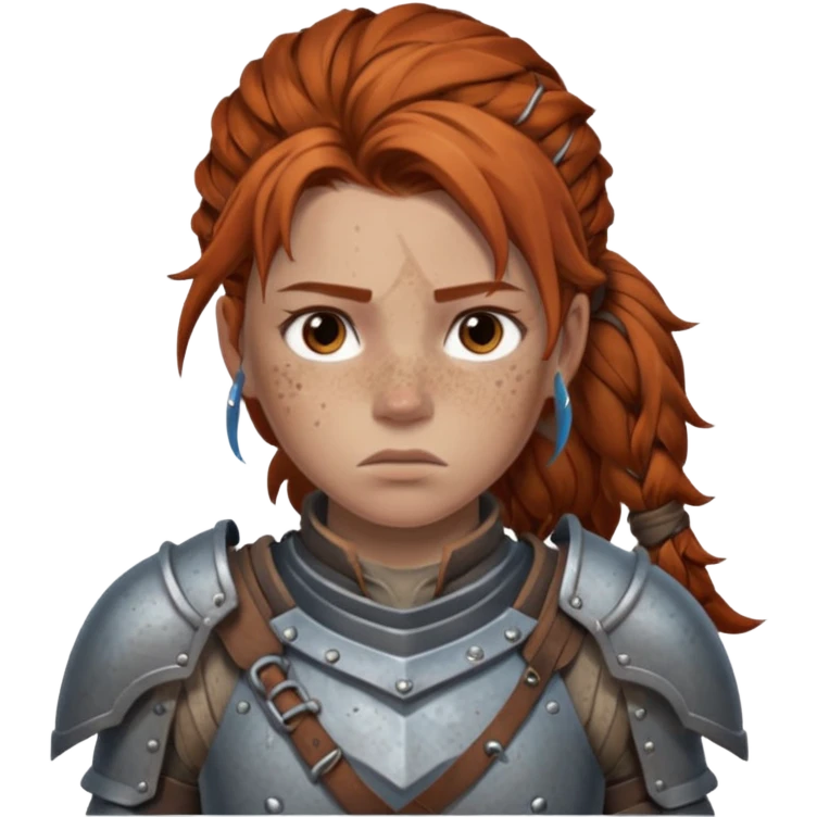 sad aloy from horizon forbidden west the game emoji