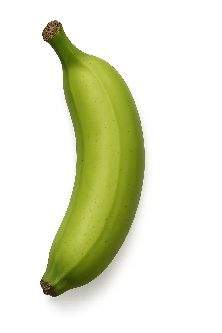 Banana acerba vista dall'alto, iperrealistiche 4k emoji
