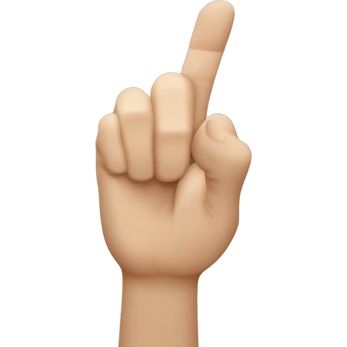 Main gauche : La main gauche formant un “J” inversé avec le pouce et l’index.
Main droite : La main droite formant un “J” avec le pouce et l’index. emoji