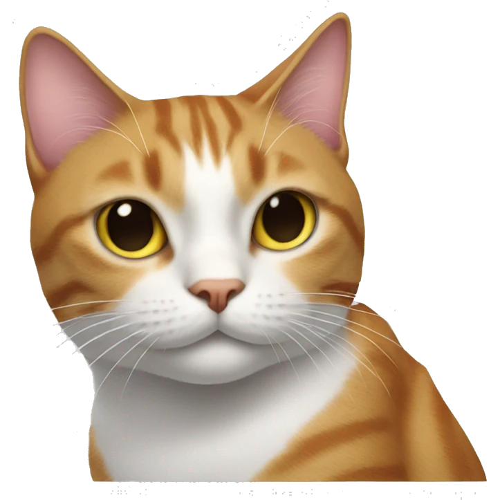 The cat in the spot emoji
